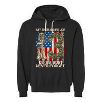 Say Their Names Joe 082621 Never Forget Garment-Dyed Fleece Hoodie