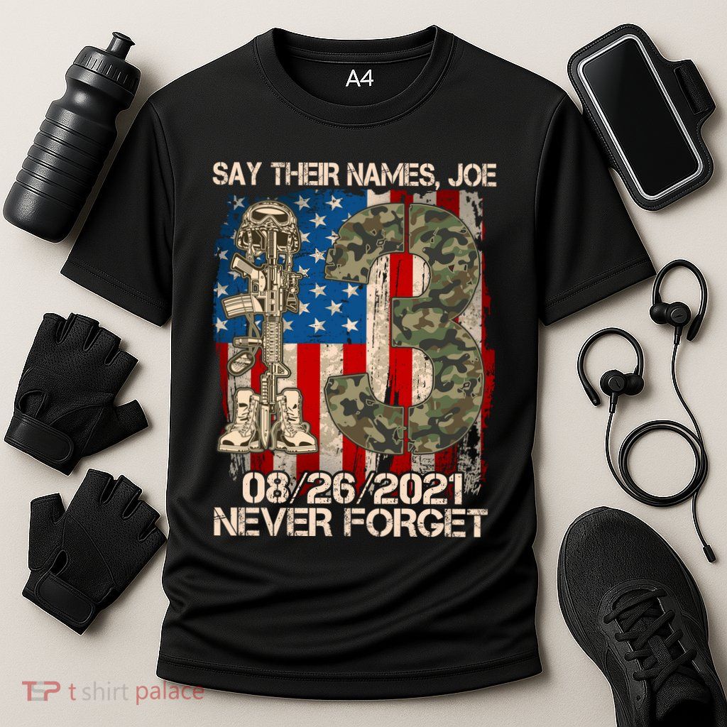 Say Their Names Joe 082621 Never Forget Performance Shirt