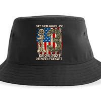 Say Their Names Joe 082621 Never Forget Sustainable Bucket Hat