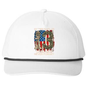 Say Their Names Joe 082621 Never Forget Snapback Five-Panel Rope Hat