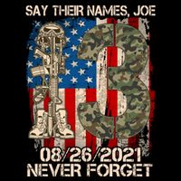 Say Their Names Joe 082621 Never Forget Bucket Hat