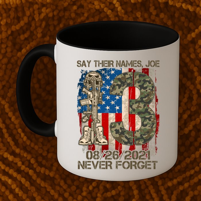 Say Their Names Joe 082621 Never Forget Mug