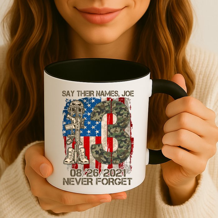 Say Their Names Joe 082621 Never Forget Mug
