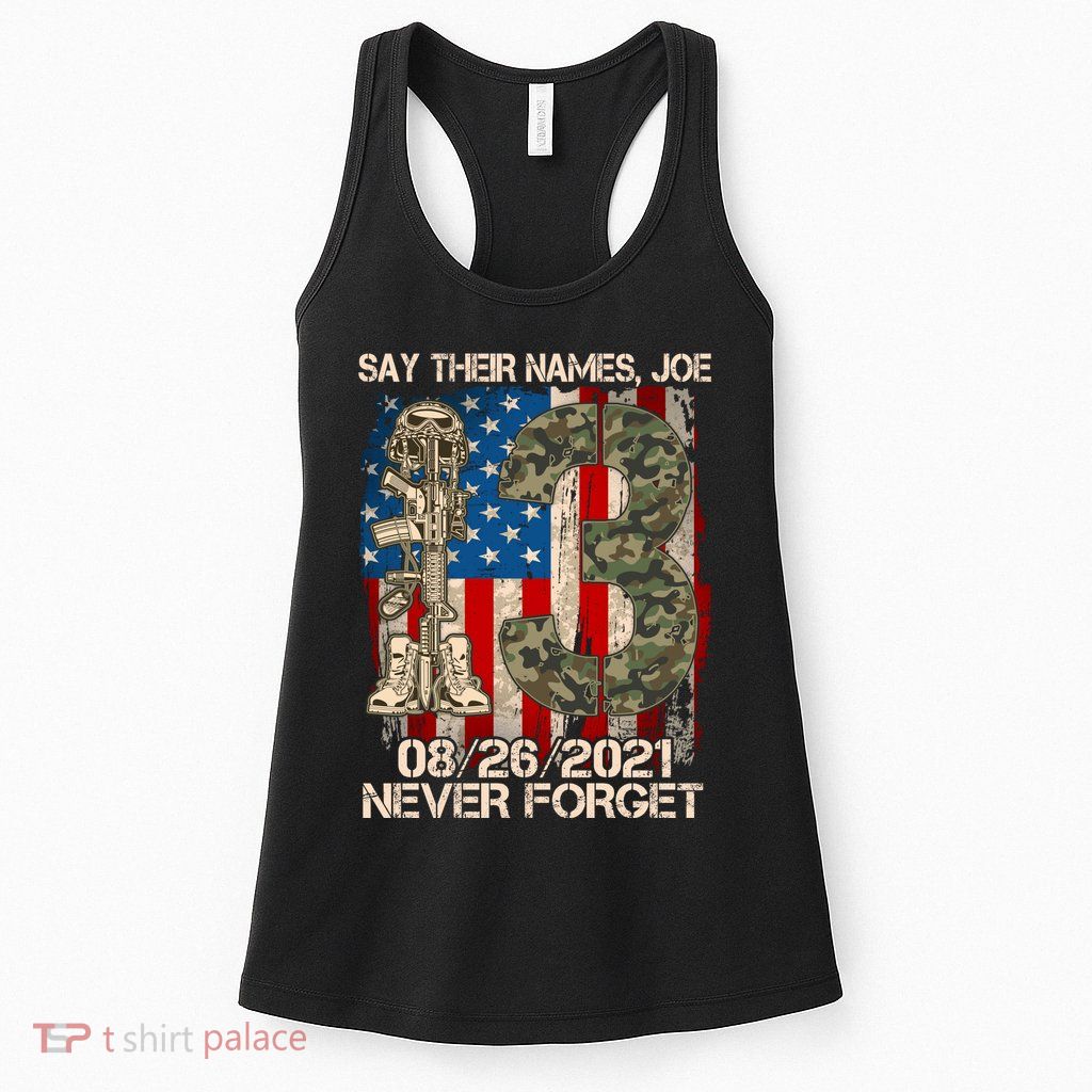 Say Their Names Joe 082621 Never Forget Womens Tank Top