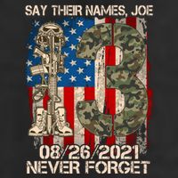 Say Their Names Joe 082621 Never Forget Golf Towel