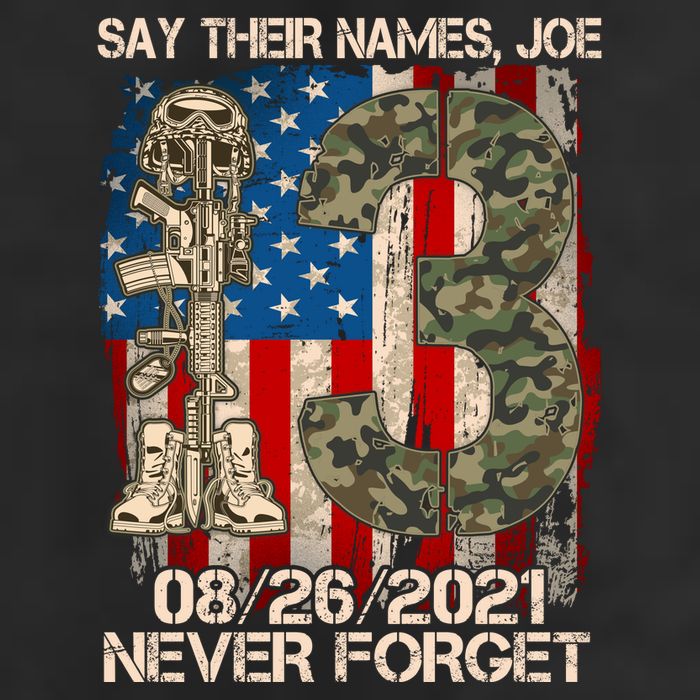 Say Their Names Joe 082621 Never Forget Golf Towel