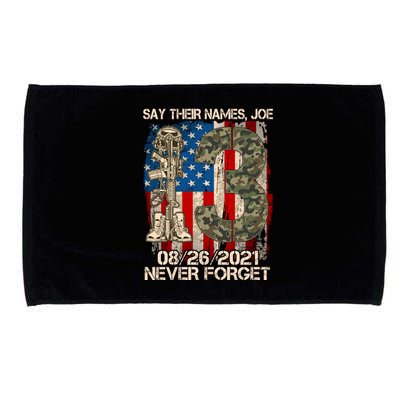 Say Their Names Joe 082621 Never Forget Microfiber Hand Towel