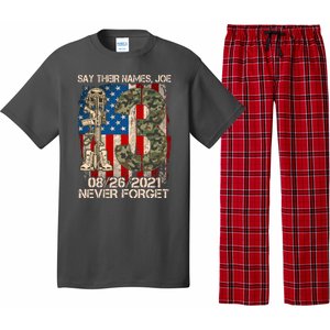 Say Their Names Joe 082621 Never Forget Pajama Set