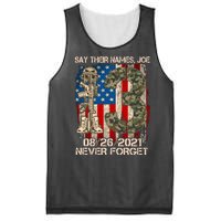 Say Their Names Joe 082621 Never Forget Mesh Reversible Basketball Jersey Tank