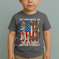 Say Their Names Joe 082621 Never Forget Toddler T-Shirt