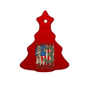 Say Their Names Joe 082621 Never Forget Ceramic Tree Ornament