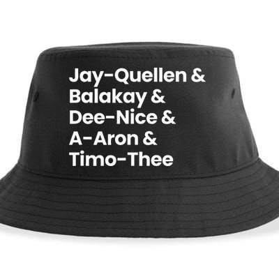 SUBSTITUTE TEACHER NAMES Sustainable Bucket Hat