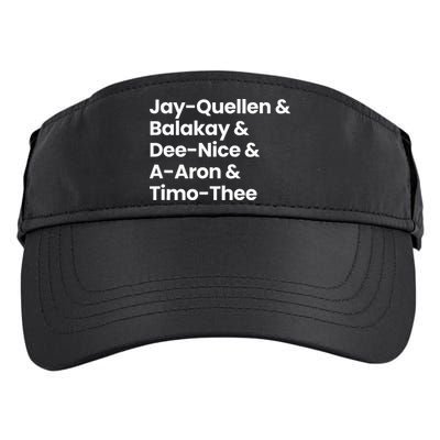 SUBSTITUTE TEACHER NAMES Adult Drive Performance Visor