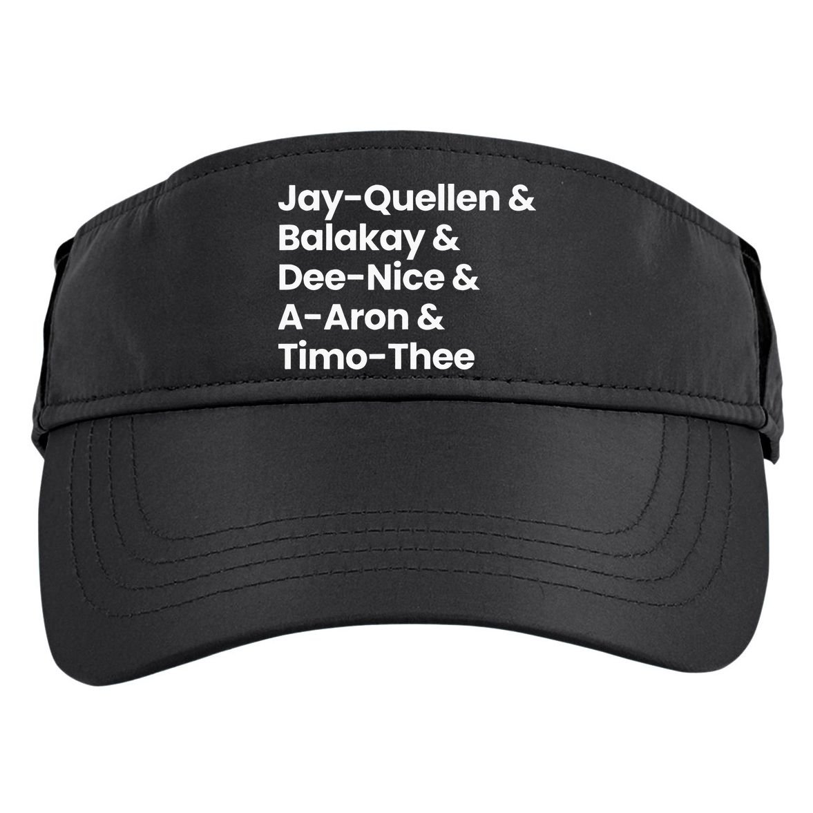 SUBSTITUTE TEACHER NAMES Adult Drive Performance Visor