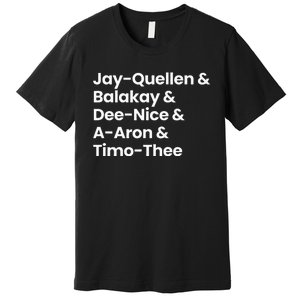 SUBSTITUTE TEACHER NAMES Premium T-Shirt