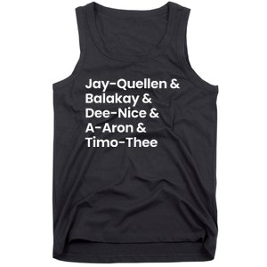 SUBSTITUTE TEACHER NAMES Tank Top