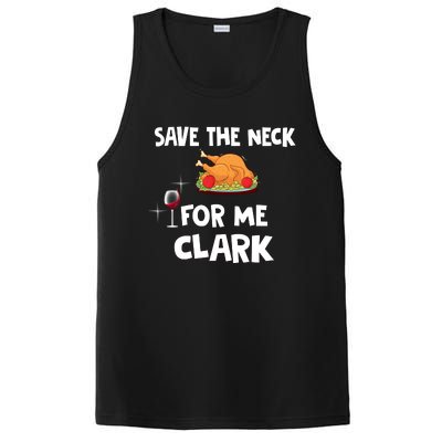 Save The Neck For Me Clark Funny Thanksgiving Christmas Vacation Movie Quote PosiCharge Competitor Tank