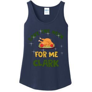 Save The Neck For Me Clark Christmas Ladies Essential Tank