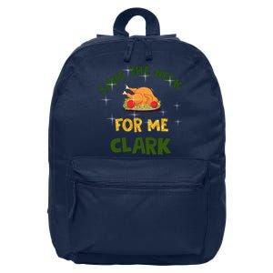 Save The Neck For Me Clark Christmas 16 in Basic Backpack