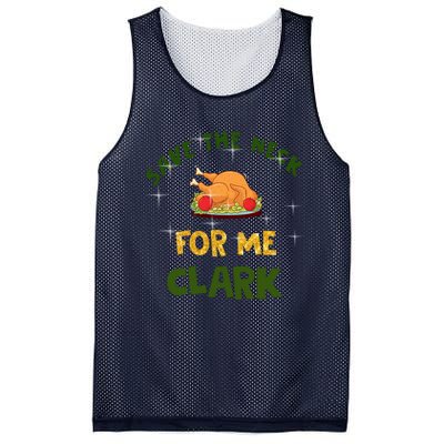 Save The Neck For Me Clark Christmas Mesh Reversible Basketball Jersey Tank