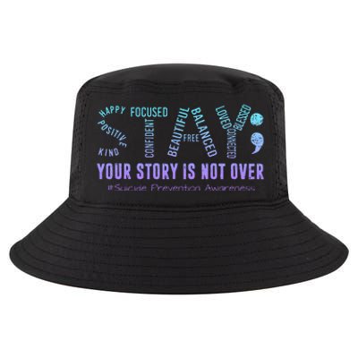 Stay Tomorrow Needs You Suicide Prevention Awareness Support Cool Comfort Performance Bucket Hat