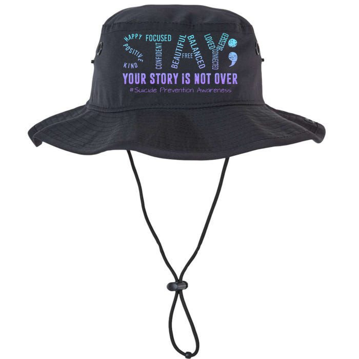 Stay Tomorrow Needs You Suicide Prevention Awareness Support Legacy Cool Fit Booney Bucket Hat