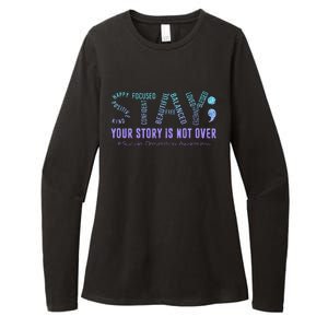 Stay Tomorrow Needs You Suicide Prevention Awareness Support Womens CVC Long Sleeve Shirt