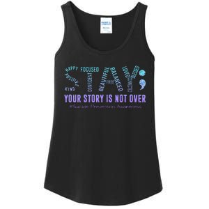 Stay Tomorrow Needs You Suicide Prevention Awareness Support Ladies Essential Tank