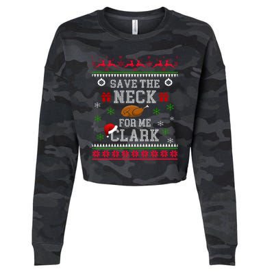 Save The Neck For Me Clark Cropped Pullover Crew