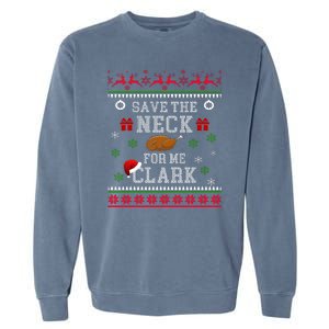 Save The Neck For Me Clark Garment-Dyed Sweatshirt