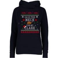 Save The Neck For Me Clark Womens Funnel Neck Pullover Hood