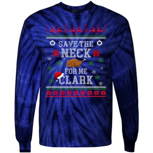 Save The Neck For Me Clark Tie-Dye Long Sleeve Shirt