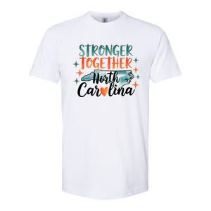 Stronger Together North Carolina Strong Supporter Softstyle CVC T-Shirt