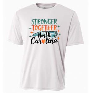 Stronger Together North Carolina Strong Supporter Cooling Performance Crew T-Shirt