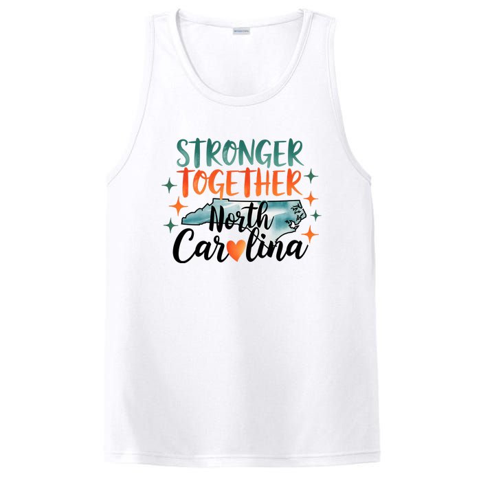 Stronger Together North Carolina Strong Supporter PosiCharge Competitor Tank