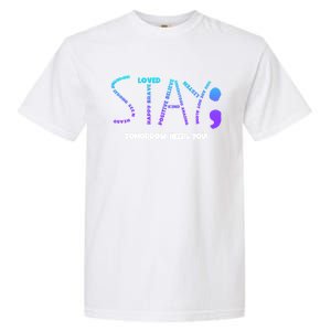 Stay Tomorrow Needs You Suicide Prevention Gift Garment-Dyed Heavyweight T-Shirt