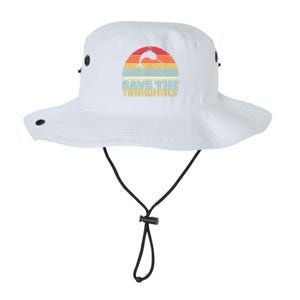 Save The Narwhals Gift Retro Style Narwhal Meaningful Gift Legacy Cool Fit Booney Bucket Hat