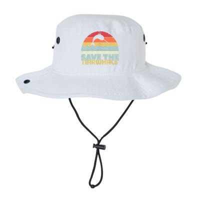 Save The Narwhals Gift Retro Style Narwhal Meaningful Gift Legacy Cool Fit Booney Bucket Hat