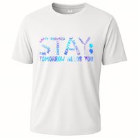 Stay Tomorrow Needs You Suicide Prevention Awareness Week Cooling Performance Crew T-Shirt