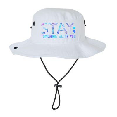 Stay Tomorrow Needs You Suicide Prevention Awareness Week Bucket Hat
