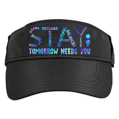 Stay Tomorrow Needs You Suicide Prevention Awareness Week Adult Drive Performance Visor