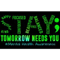 Stay Tomorrow Needs You Mental Health Matters Awareness Bumper Sticker