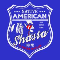 Shasta Tribe Native American Indian Strong Pride Badge Gift 16 in Basic Backpack