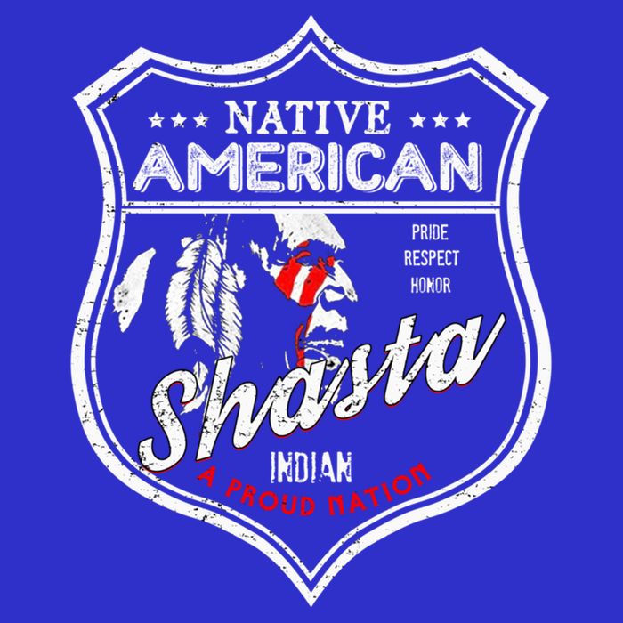 Shasta Tribe Native American Indian Strong Pride Badge Gift 16 in Basic Backpack