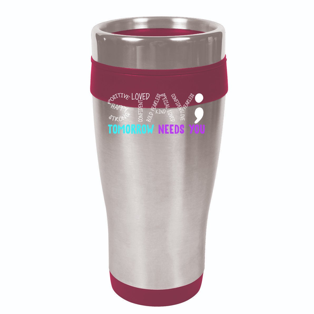Stay Tomorrow Needs You Ladies Essential Flowy Tank