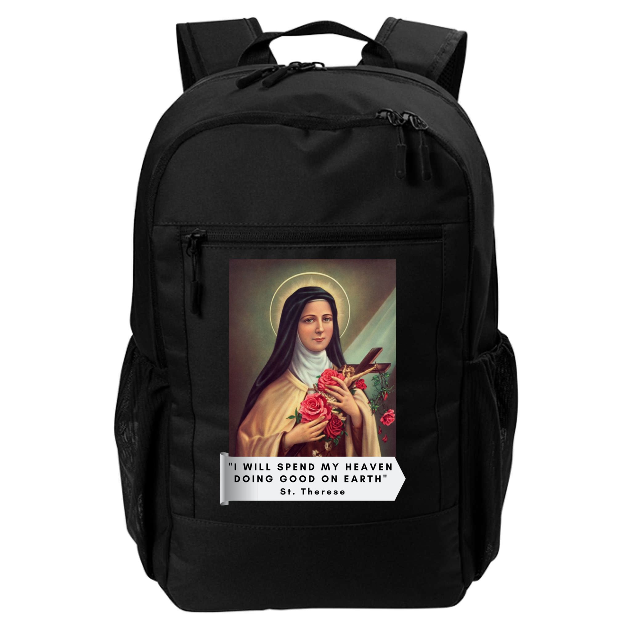 St Therese Of Lisieux Saint Therese Of Jesus Catholic Cute Gift Backpack