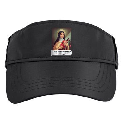 St Therese Of Lisieux Saint Therese Of Jesus Catholic Cute Gift Adult Drive Performance Visor