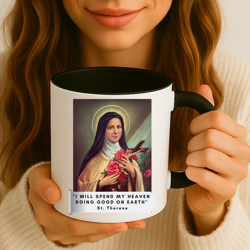 St Therese Of Lisieux Saint Therese Of Jesus Catholic Cute Gift Mug