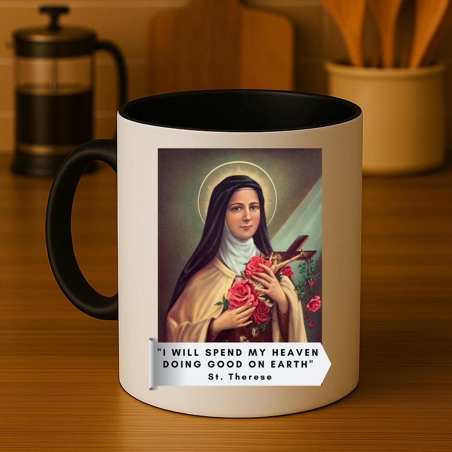 St Therese Of Lisieux Saint Therese Of Jesus Catholic Cute Gift Mug