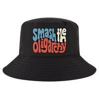 Smash The Oligarchy Word Art Cool Comfort Performance Bucket Hat
